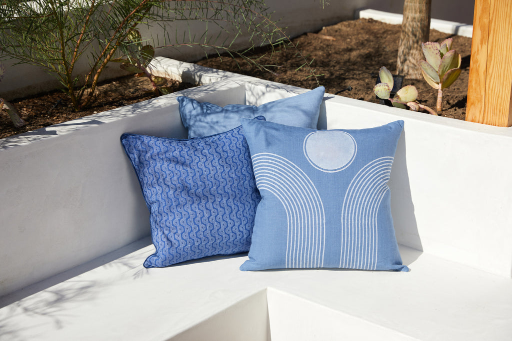 Sheffield home pillows outlet blue