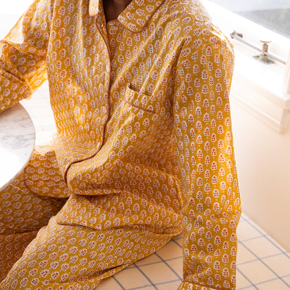 Pajama Set | Ochre