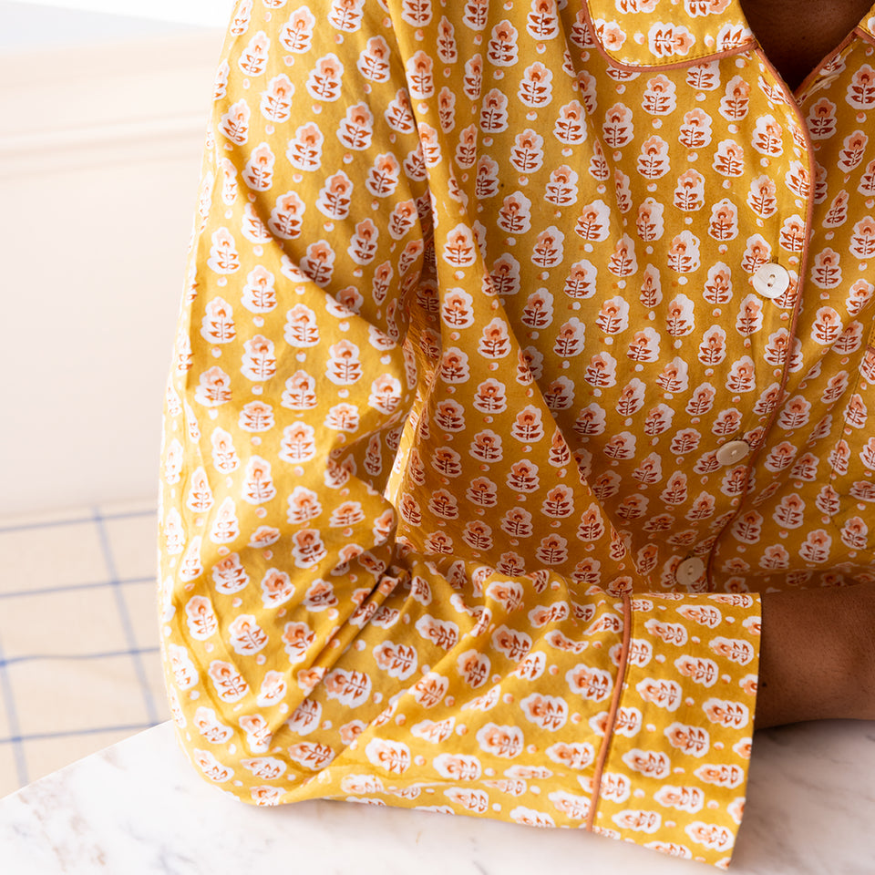 Pajama Set | Ochre