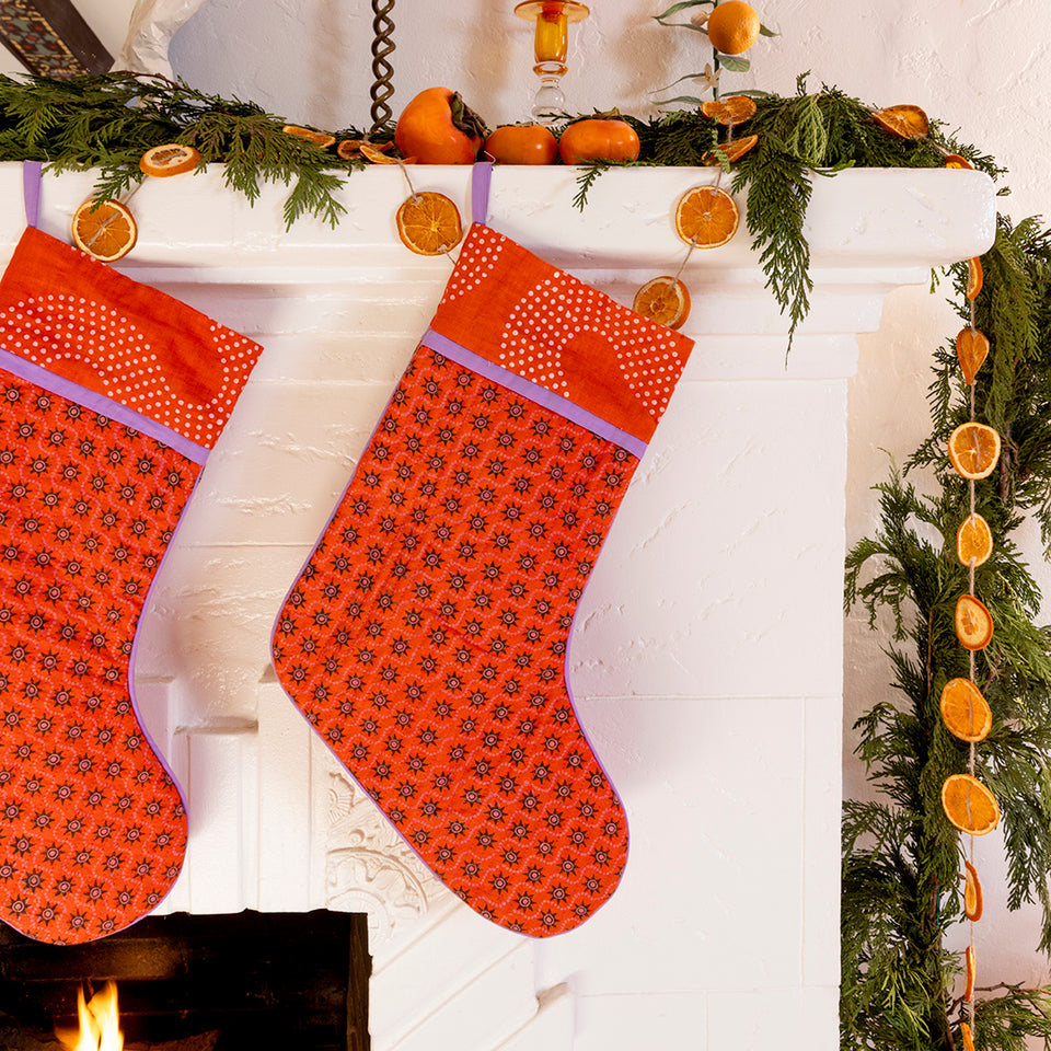 Lucky Star Stocking | Holly