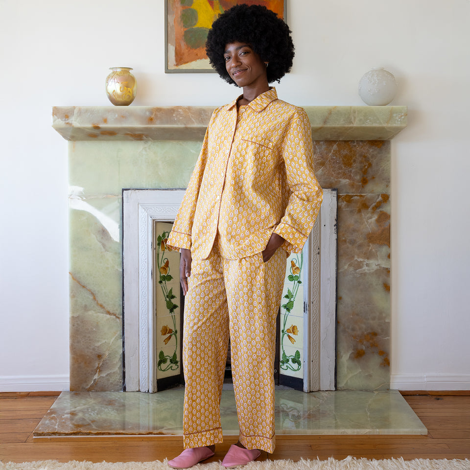 Pajama Set | Ochre