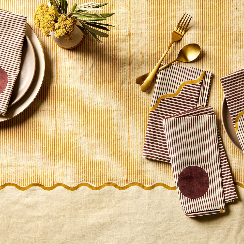 Riverbend Napkin | Plum