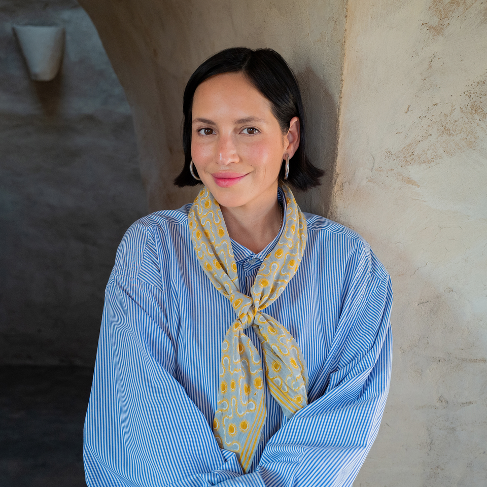 Gray Sundial Square Scarf