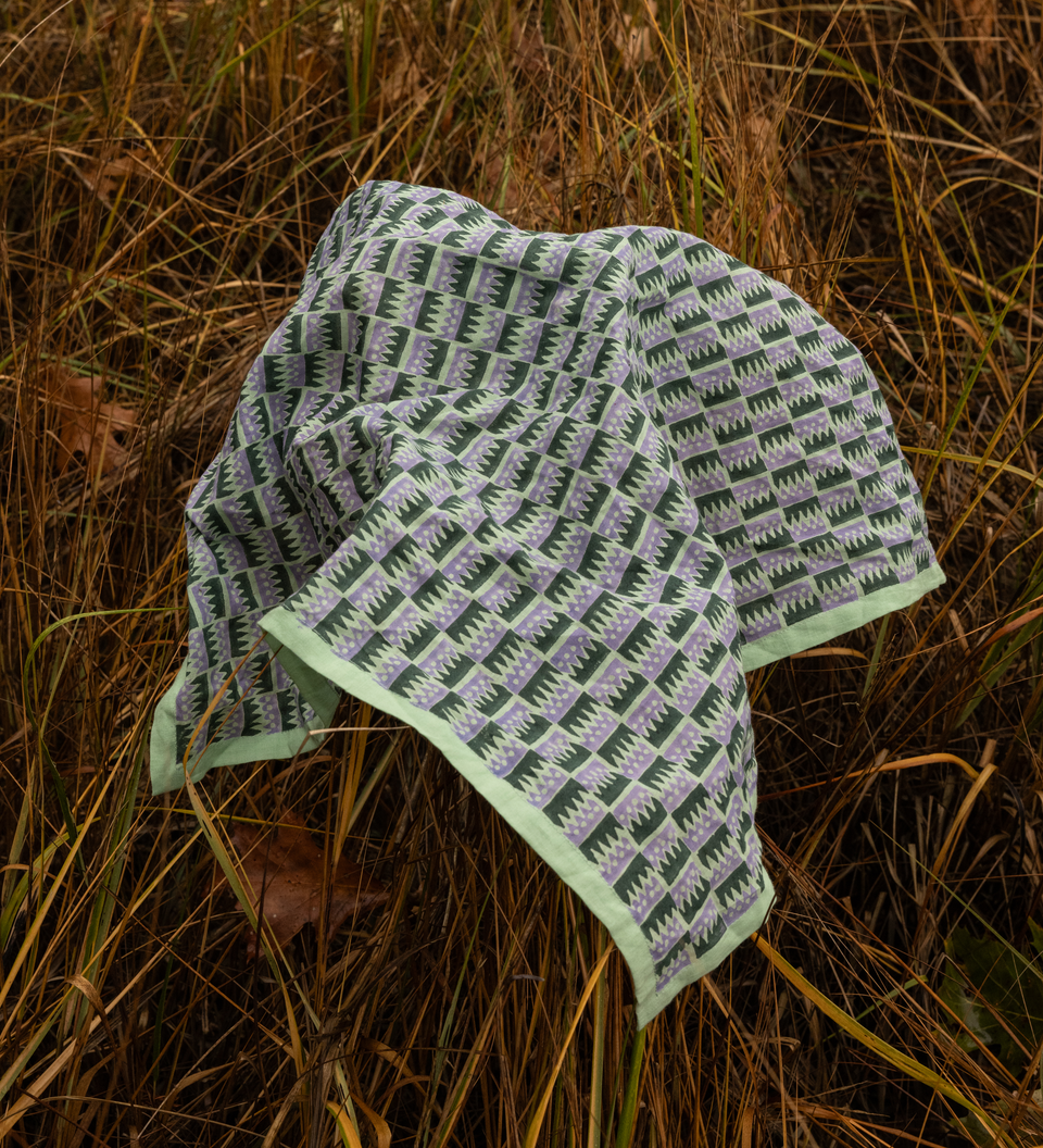 Spruce Jigsaw Bandana