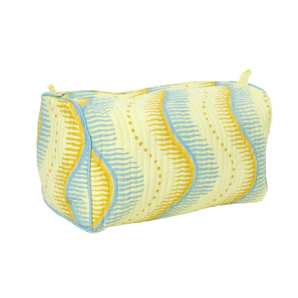 Little Zipper Travel Pouch | Lemon