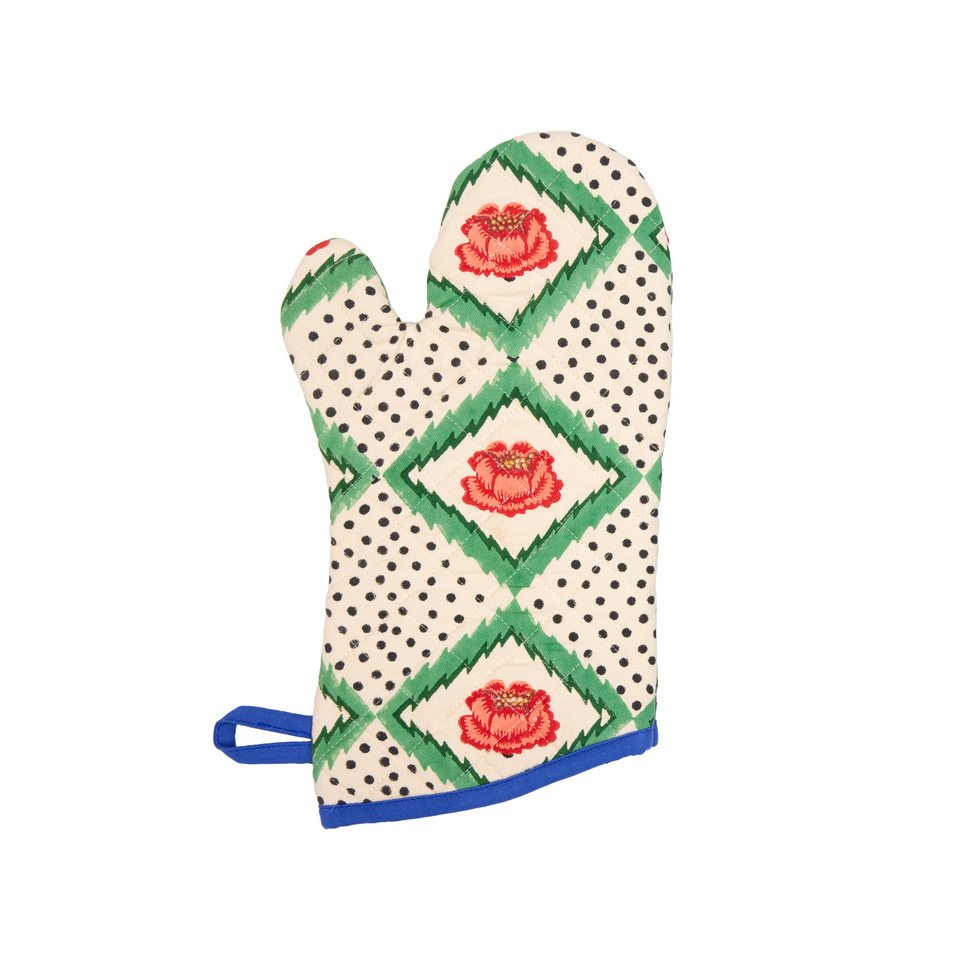 Peony Oven Mitt