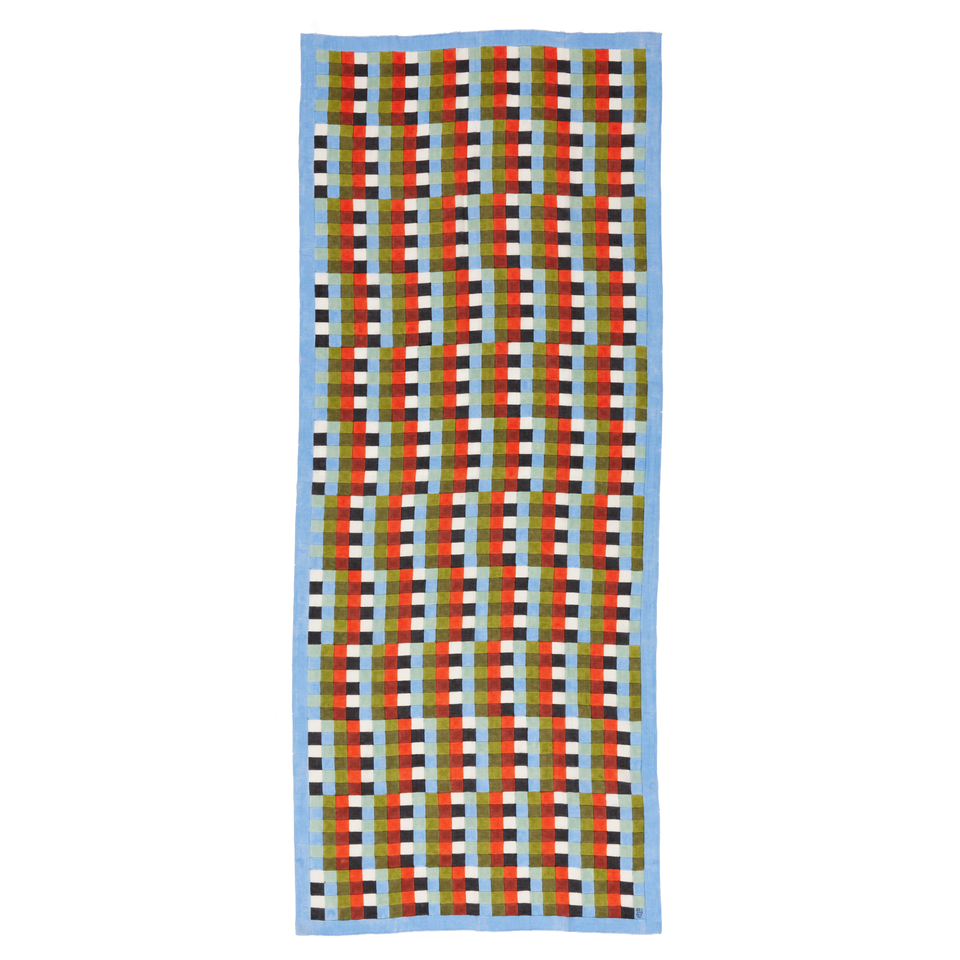 Primary Split Bars Long Scarf