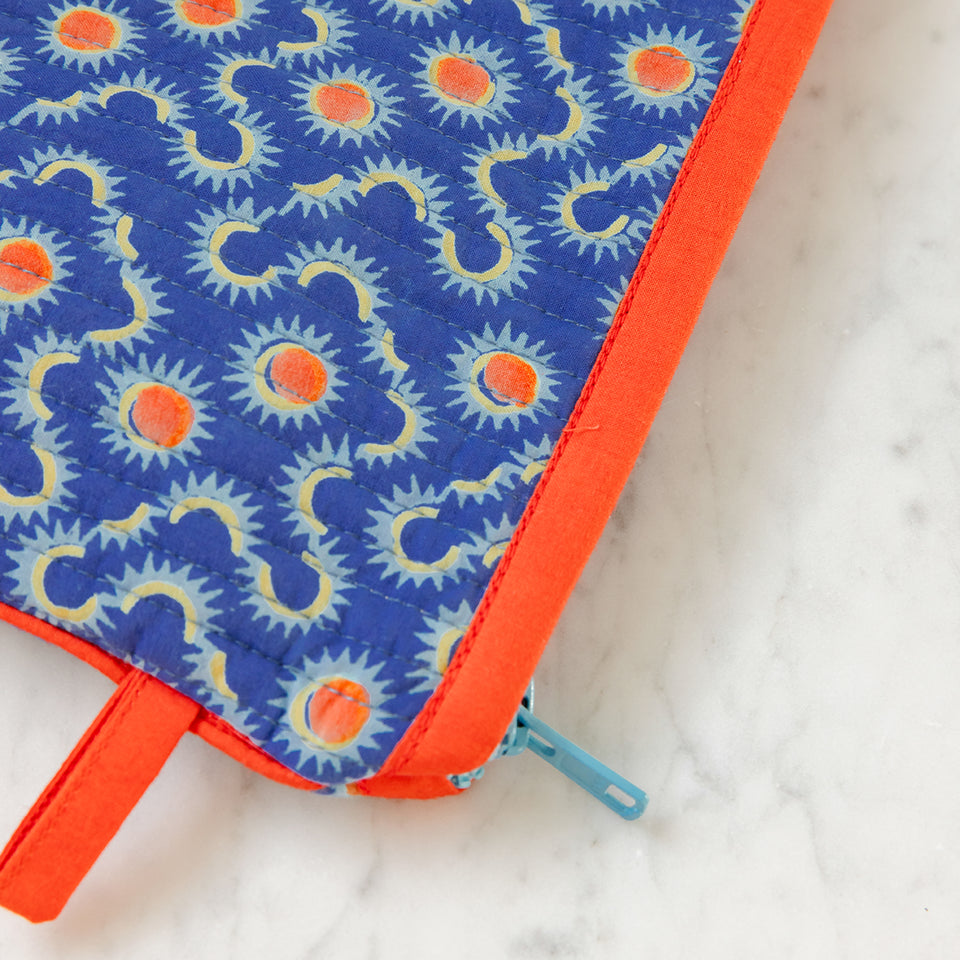 Sundial Travel Pouch | Cobalt