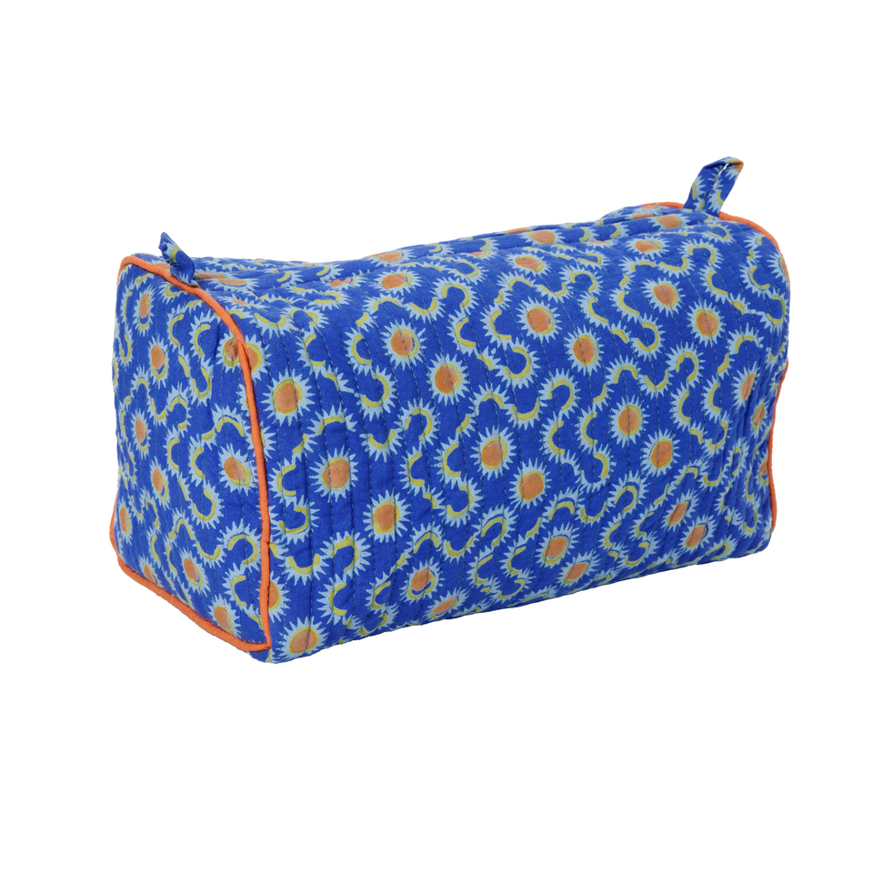 Sundial Travel Pouch | Cobalt