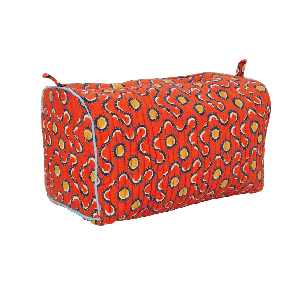 Sundial Travel Pouch | Red