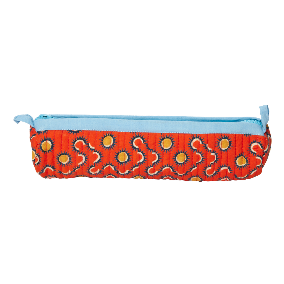 Sundial Travel Pouch | Red