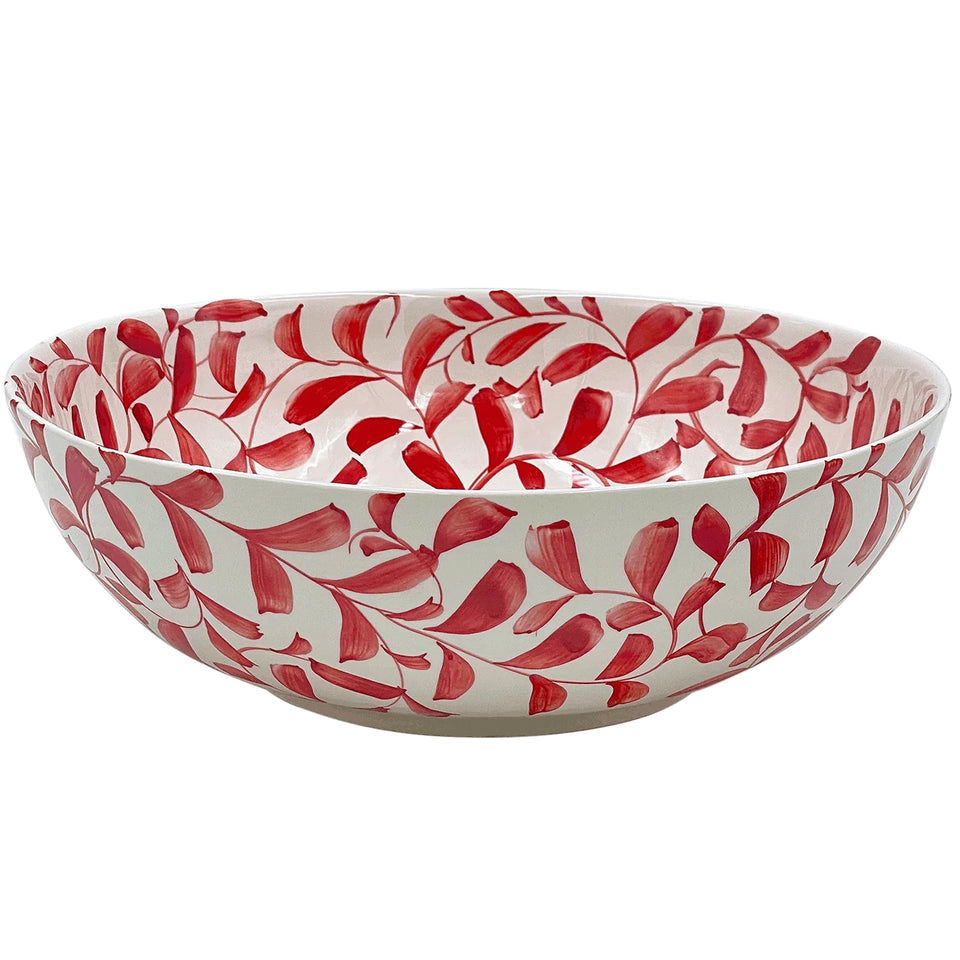 Villa Bologna Salad Scroll Bowl