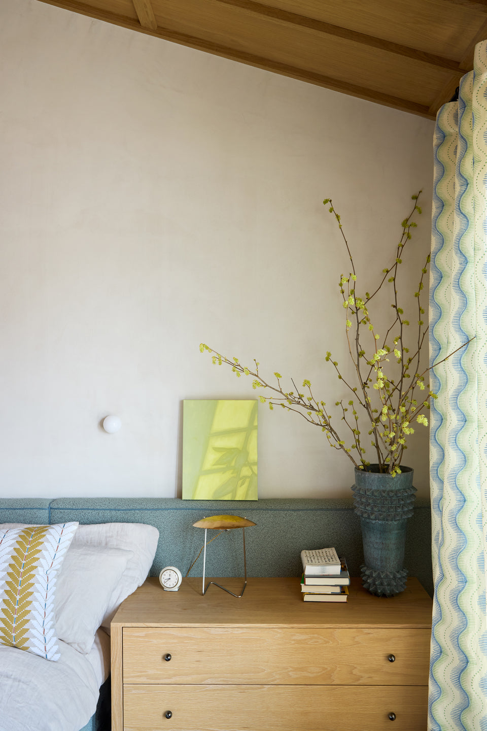 Little Zipper Curtain | Aqua