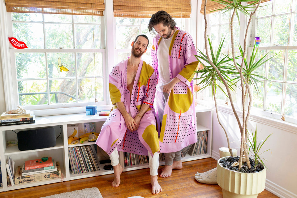 Bird of Paradise Robe | Lilac