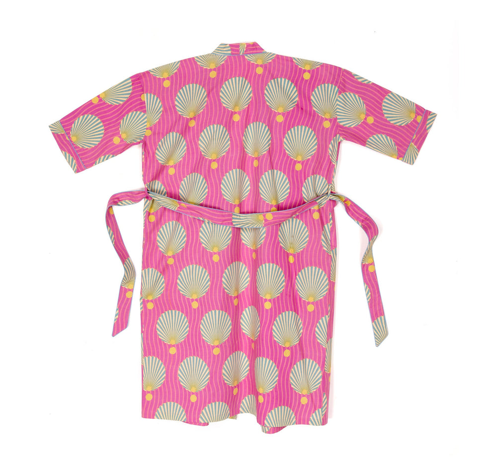 Shells Robe | Magenta